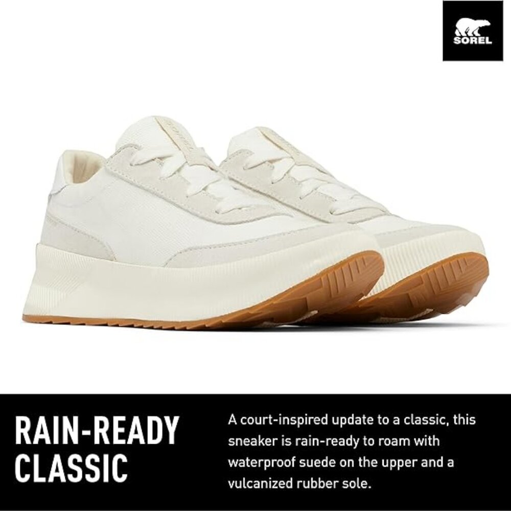 Sorel Women's Out N About III City Waterproof Sneakers - Sea Salt/Chalk